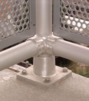 Railing mounting options - top mount